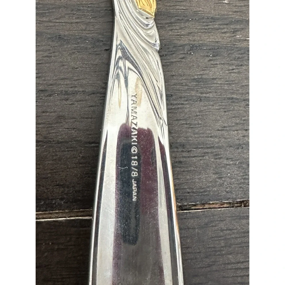 Rare Yamazaki Pastry Quiche Server Holiday Bouquet 12711 Made in Japan Christmas